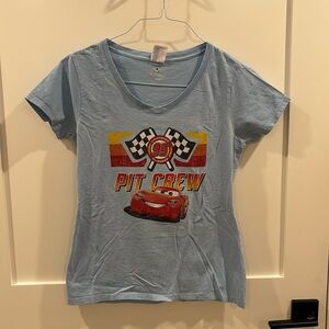 Disney cars pit crew tee.